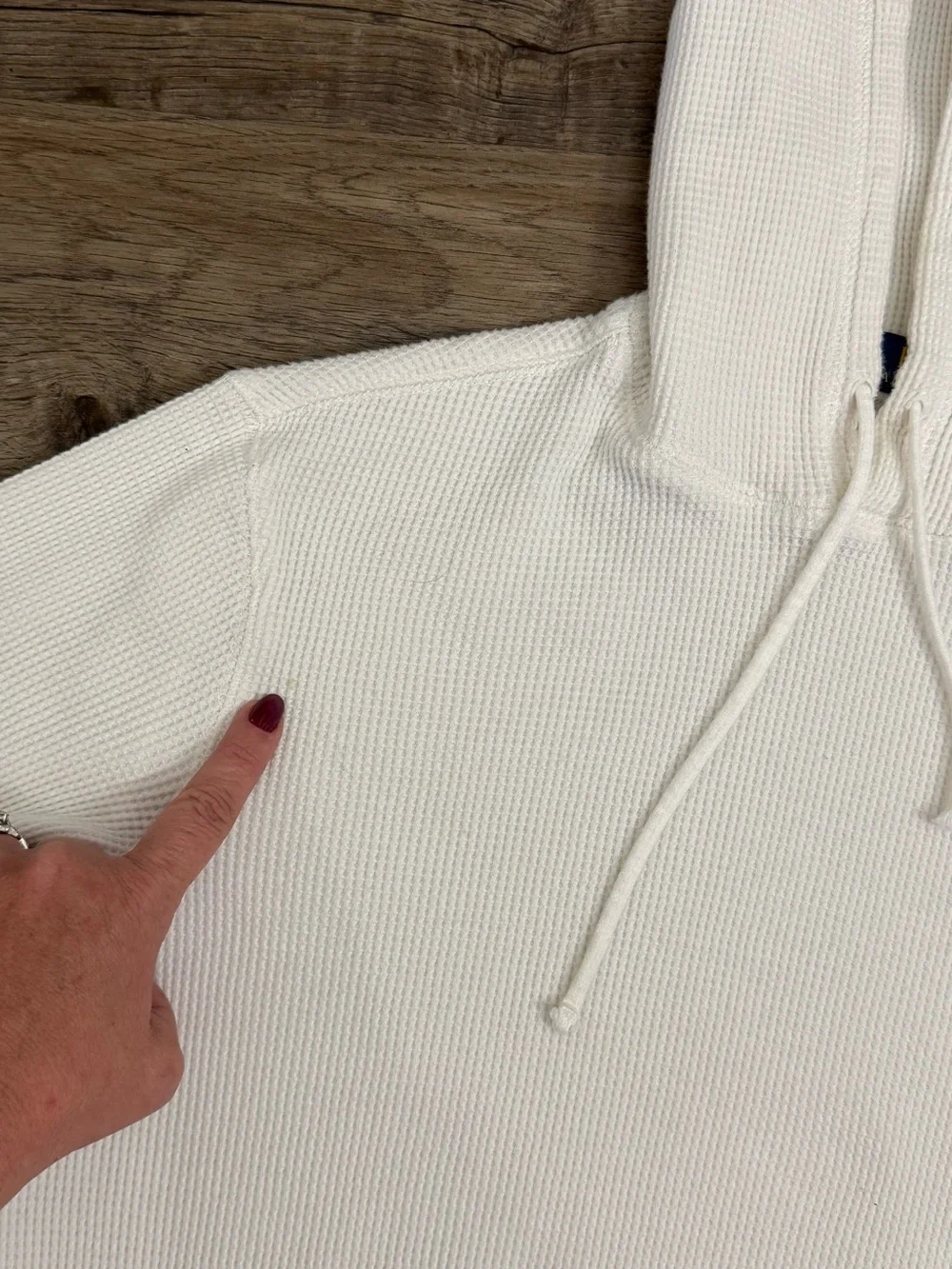 Polo Ralph Lauren • Waffle Knit Hooded Pullover